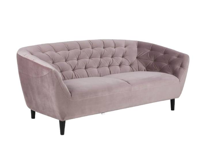 Sofa Ria 3-Sitzer Rosa von rieger