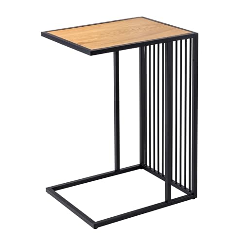 Riess Ambiente Design Beistelltisch Architecture 60cm schwarz Wildeichen-Optik, platzsparender Couchtisch für Dein Wohnzimmer Riess Ambiente Design Beistelltisch Architecture 60cm schwarz Wildeichen-Optik, platzsparender Couchtisch für Dein Wohnzimmer von Riess Ambiente