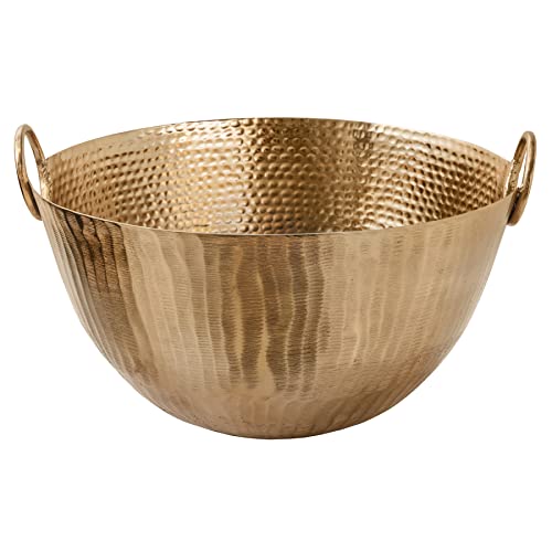 riess-ambiente.de Handgearbeitete Deko Schale Orient 40cm Gold Metall Hammerschlag Design riess-ambiente.de Handgearbeitete Deko Schale Orient 40cm Gold Metall Hammerschlag Design von Riess Ambiente