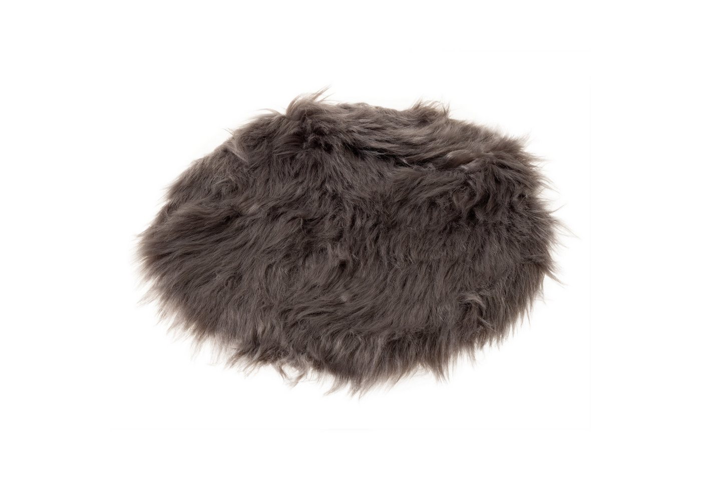 Fellteppich DOLLY 34 cm FARBWAHL, riess-ambiente, rund, Wohnzimmer · Faux-Fur · für Stühle · rund · Landhausstil von riess-ambiente