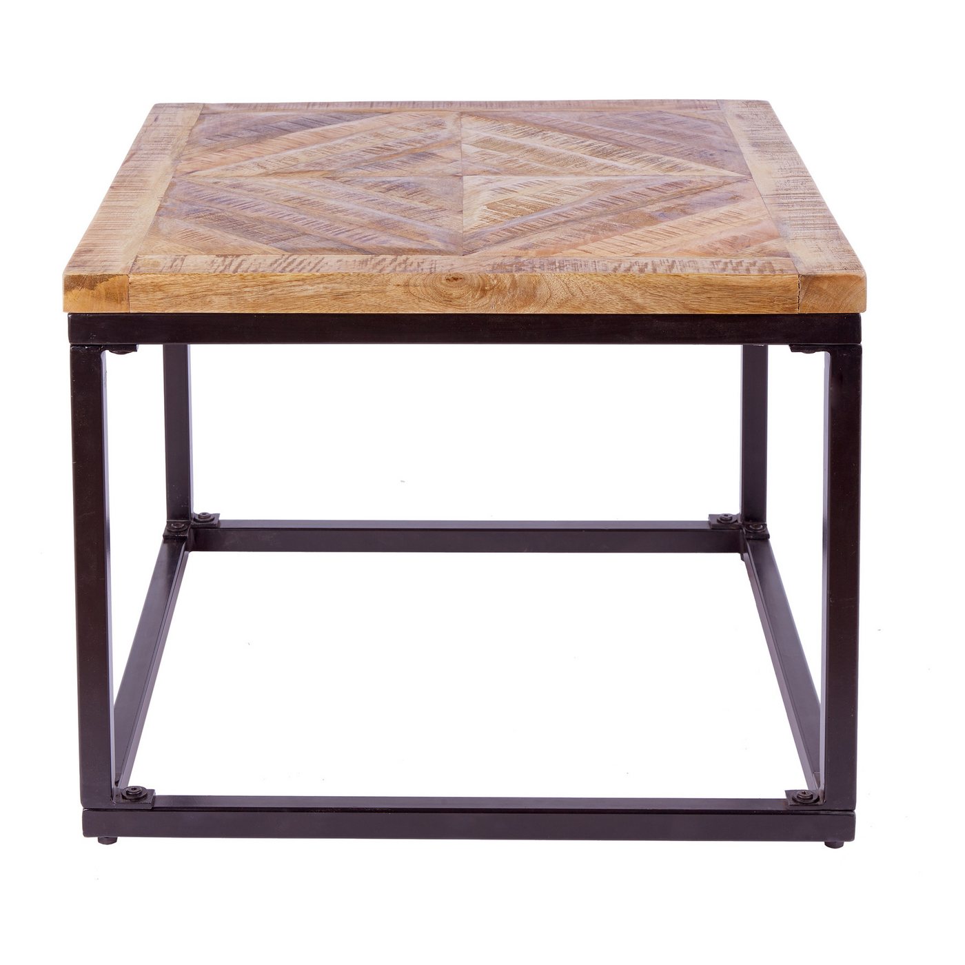 riess-ambiente Beistelltisch INFINITY HOME 60cm natur, Massivholz · Metall-Gestell · Holztisch · Industrial · Mangoholz riess-ambiente Beistelltisch INFINITY HOME 60cm natur, Massivholz · Metall-Gestell · Holztisch · Industrial · Mangoholz von riess-ambiente