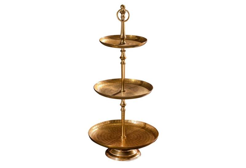 riess-ambiente Dekoetagere ORIENT 65cm gold (1 St), Metall · Küche · Wohnzimmer · Obst · Schmuck von riess-ambiente