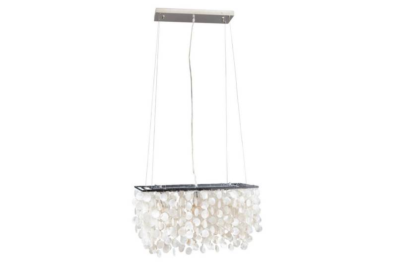 riess-ambiente Hängeleuchte SHELL REFLECTIONS 80cm perlmutt, ohne Leuchtmittel, Wohnzimmer · Perlmutt · Esszimmer · Maritim von riess-ambiente