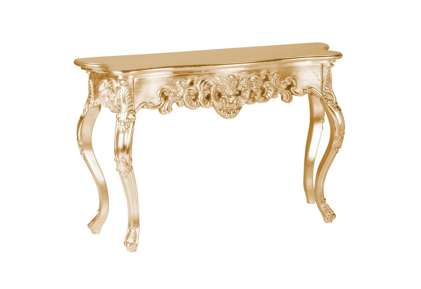riess-ambiente Konsolentisch VENICE 110cm gold, Wohnzimmer · Holz · Anrichte · Handarbeit · Flur · Barock Design von riess-ambiente
