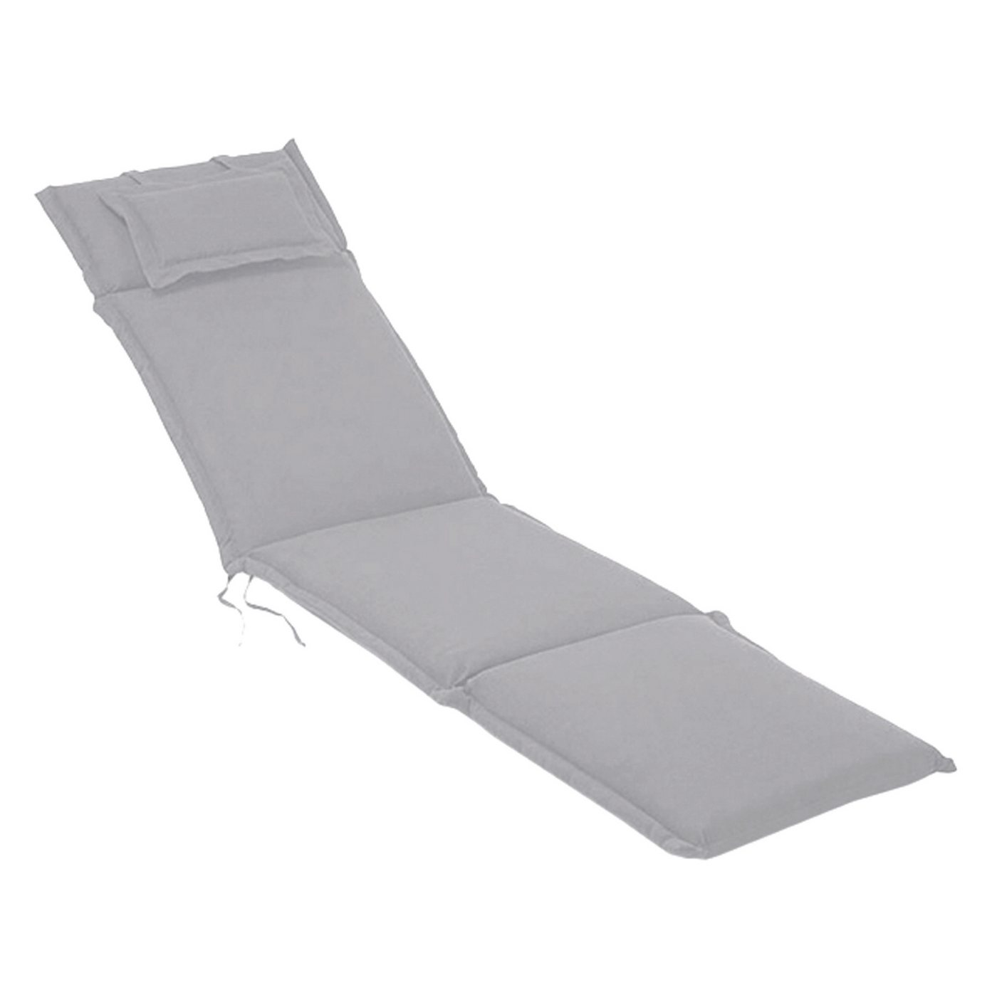 riess-ambiente Liegenauflage ROG 45x186cm taupe – Sitzkissen, Polster-Auflage, (Einzelartikel, 1 St), bequemes Outdoor-Auflagekissen – ideal für Deckchair & Gartenliege von riess-ambiente