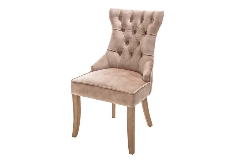 riess-ambiente Polsterstuhl CASTLE coffee, Esszimmer · Samt · Holz · Chesterfield · Landhaus riess-ambiente Polsterstuhl CASTLE coffee, Esszimmer · Samt · Holz · Chesterfield · Landhaus von riess-ambiente