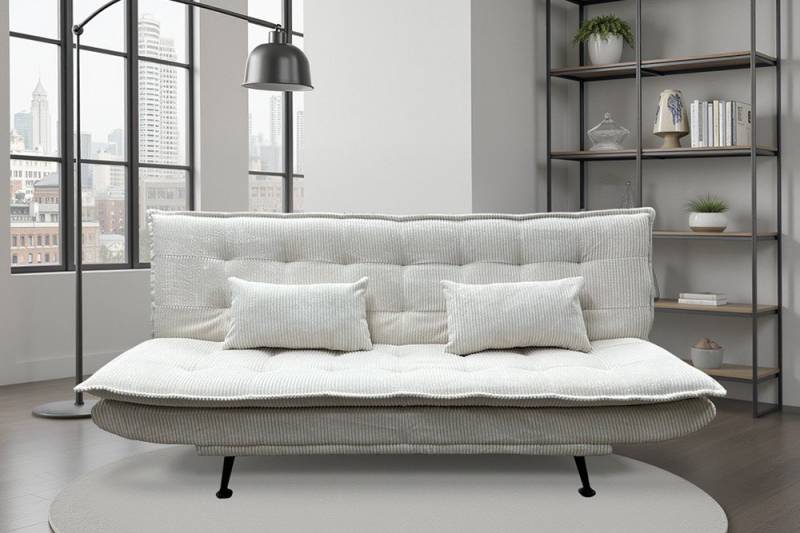 riess-ambiente Schlafsofa JAZZ 195cm beige – 3-Sitzer Sofa mit Bettfunktion, Cordbezug, modern, Einzelartikel 1 Teile, komfortable Ausziehcouch mit Polsterung – ideal fürs Gästezimmer riess-ambiente Schlafsofa JAZZ 195cm beige – 3-Sitzer Sofa mit Bettfunktion, Cordbezug, modern, Einzelartikel 1 Teile, komfortable Ausziehcouch mit Polsterung – ideal fürs Gästezimmer von riess-ambiente