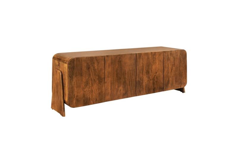 riess-ambiente Sideboard BRASIL 175 cm braun – Massivholz, sechs Fächer, montiert (Einzelartikel, 1 St), großzügige Kommode mit viel Stauraum – ideal für dein Wohnzimmer von riess-ambiente