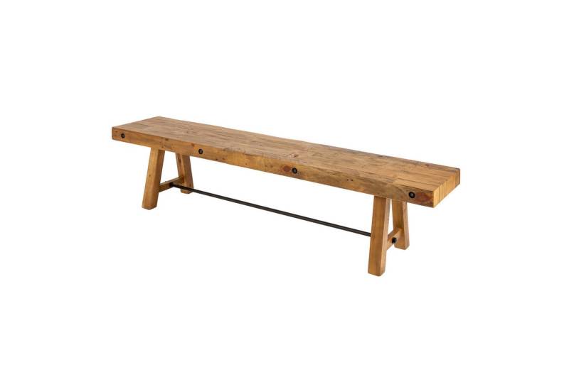 riess-ambiente Sitzbank FINCA 165cm vintage braun, Holzbank · recyceltes Massivholz · Esszimmer · Pinienholz von riess-ambiente