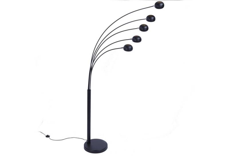 riess-ambiente Stehlampe FIVE LIGHTS 205-210cm FARBWAHL, ohne Leuchtmittel, flexibel verstellbar von riess-ambiente