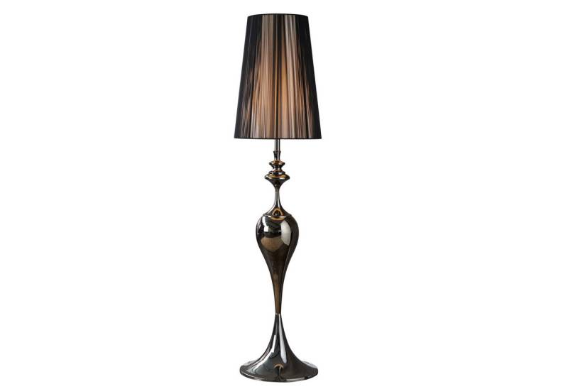 riess-ambiente Stehlampe LUCIE 160cm schwarz, ohne Leuchtmittel, Barock Design von riess-ambiente