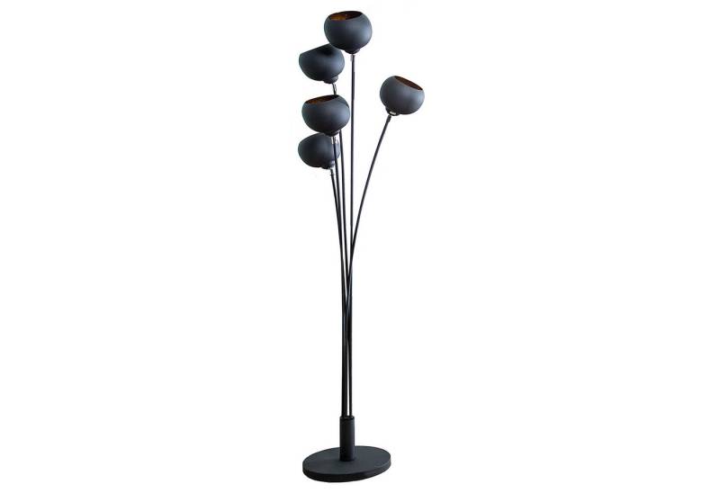 riess-ambiente Stehlampe MAGMA 170cm schwarz / gold, ohne Leuchtmittel, Wohnzimmer · Metall · Esszimmer · Retro von riess-ambiente