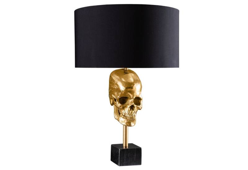 riess-ambiente Tischleuchte SKULL 56cm schwarz / gold, Ein-/Ausschalter, ohne Leuchtmittel, Wohnzimmer · Marmor · Metall · Totenkopf · Modern Design riess-ambiente Tischleuchte SKULL 56cm schwarz / gold, Ein-/Ausschalter, ohne Leuchtmittel, Wohnzimmer · Marmor · Metall · Totenkopf · Modern Design von riess-ambiente