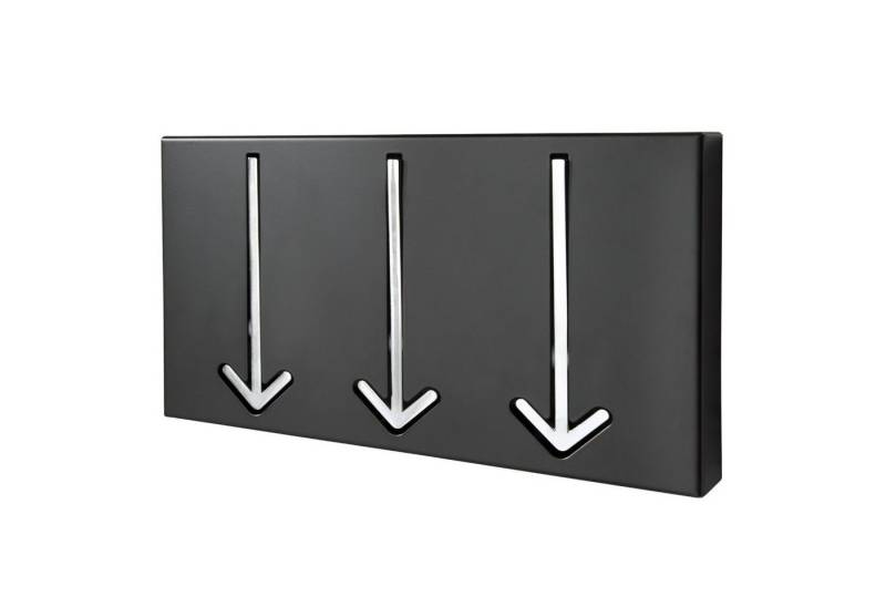 riess-ambiente Wandgarderobe ARROW 30cm schwarz, Garderobenpaneel · mit 3 Haken · Flur · Wandpaneel · Modern Design riess-ambiente Wandgarderobe ARROW 30cm schwarz, Garderobenpaneel · mit 3 Haken · Flur · Wandpaneel · Modern Design von riess-ambiente