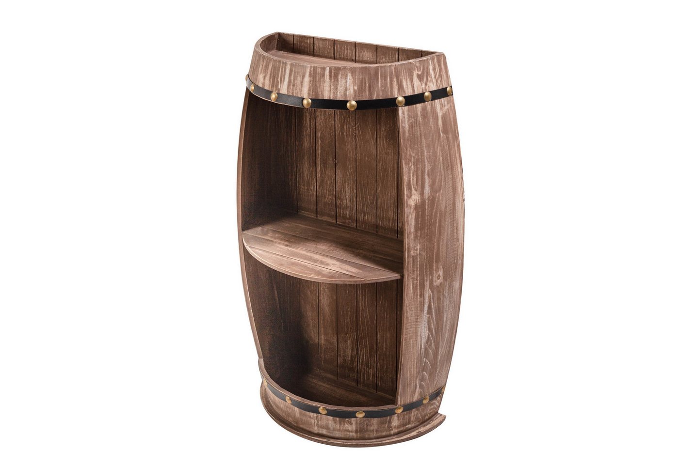 riess-ambiente Weinregal BODEGA 79cm natur, Einzelartikel 1-tlg., Holz · Flaschenregal · Shabby Chic · Weinfass · Pinie riess-ambiente Weinregal BODEGA 79cm natur, Einzelartikel 1-tlg., Holz · Flaschenregal · Shabby Chic · Weinfass · Pinie von riess-ambiente