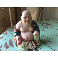 Vintage Buddha 50Er Jahre - Sehr Feines Freundliches Gesicht Handbemalt Vintage Buddha 50Er Jahre - Sehr Feines Freundliches Gesicht Handbemalt von riessaykel