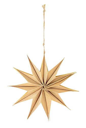 Riffelmacher - Faltstern in Holzoptik, Stern zur Dekoration für Weihnachten und Winter, Stern, Aufhänger Riffelmacher - Faltstern in Holzoptik, Stern zur Dekoration für Weihnachten und Winter, Stern, Aufhänger von Riffelmacher & Weinberger