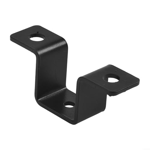 4 Stück quadratische Rohrschellen, U-förmige Verbindungsklammern, Zaunpfosten, Wandbefestigung, geeignet für Wasserrohre, Treppengeländer, Balkongeländer (5,1 x 5,1 cm) von rigyeg