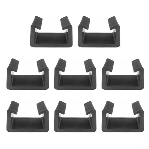 rigyeg 4/8 Stück Outdoor-Möbel-Clips – Terrassen-Sektional-Sofa-Verbindungsstücke, passend für Rattan-/Korbmöbel, sichere Couch-Clips für den Außenbereich (8 Stück, 59 mm) von rigyeg