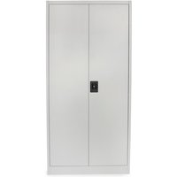 rikta Metallschrank, (BxHxT): 80 x 168 x 40 cm, 4 Einlegeböden - grau von rikta