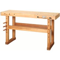 rikta Werkbank, BxHxT: 140 x 83 x 50 cm, Buchenholz - braun rikta Werkbank, BxHxT: 140 x 83 x 50 cm, Buchenholz - braun von rikta