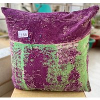 50 Baumwolle Kantha Kissenbezug Handgemachte Dekorative Kissen Wohnkultur von rishabhtextiles