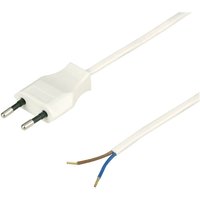 Ritter - rev Zuleitung Euro 2m H03VVH2-F 2x0,75mm² mit Eurostecker weiß Zuleitung von ritter