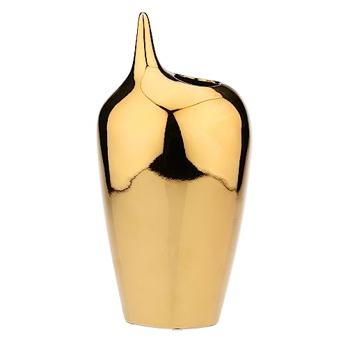 RITUALI DOMESTICI - Dekorative Vase Gold Medium Oroliquido von rituali domestici