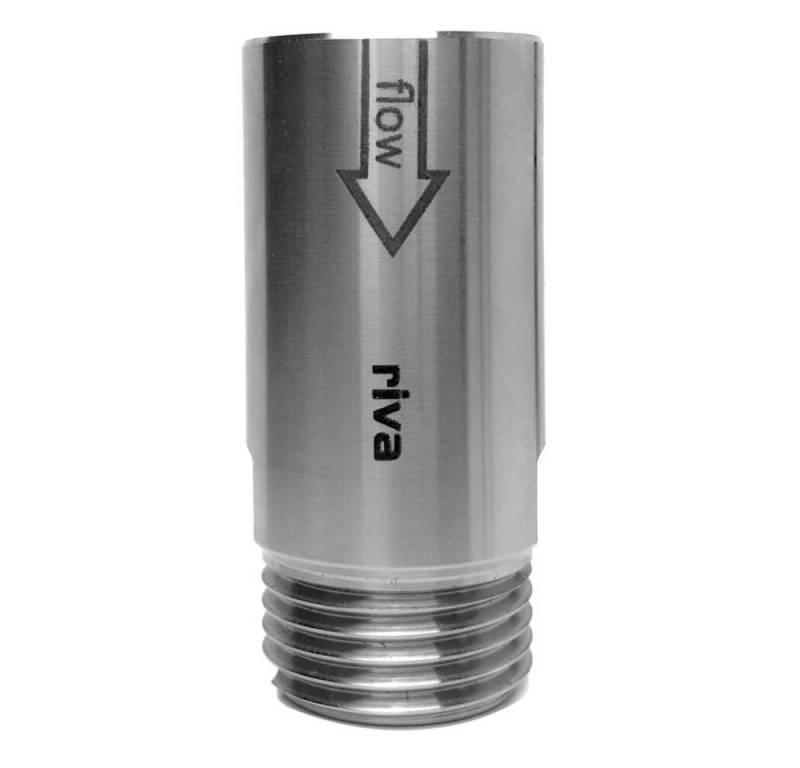 riva Wasserfiltertechnik Wasseraufbereiter Yuna Inline Wasserwirbler für Dusche und Trinkwasser von riva Wasserfiltertechnik