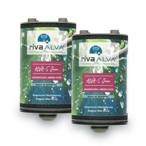 rivaALVA-S Jova Wasserhahnfilter 2in1 Kartusche 2er-Set - Blockaktivkohle plus HighTech-Membran - Filtert Schadstoffe plus 99,99% Bakterien und Viren rivaALVA-S Jova Wasserhahnfilter 2in1 Kartusche 2er-Set - Blockaktivkohle plus HighTech-Membran - Filtert Schadstoffe plus 99,99% Bakterien und Viren von rivaALVA