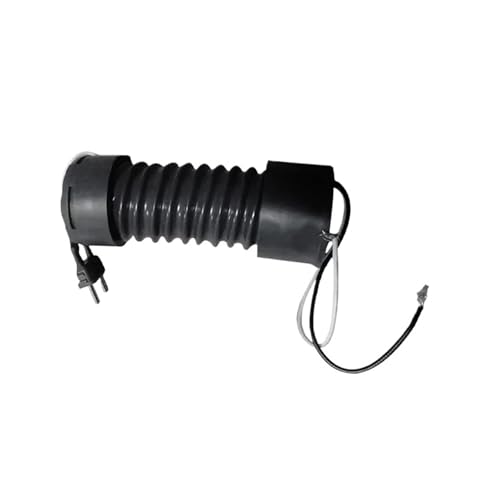 rjpbk 2 x Staubsaugerschlauch, passend for Dreame V12 V12pro T10 T20 T30 Bodenbürsten-Reparaturzubehör, Bodenbürste, Schwarz Staubabsaugschlauch von rjpbk