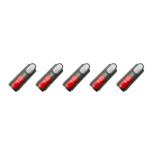 rjpbk 5 x Staubsaugerschlauch, passend for Dyson, V6 V7 V8 V10, Adapter 35 mm auf 32, Adapterkonverter, Zubehör for Kehrmaschinenaufsätze Staubabsaugschlauch von rjpbk