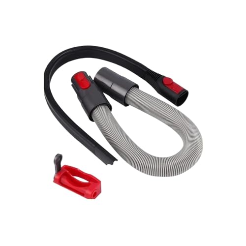rjpbk Staubsaugerschlauch, passend for Dyson, V15 V11 V10 V8 V7, Ersatzteilanschluss mit Düsenverlängerungsschlauch-Schalterkappe Staubabsaugschlauch von rjpbk