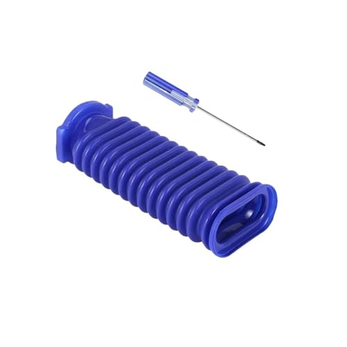 rjpbk Staubsaugerschlauch, passend for Dyson, V6 V7 V8 V10 V11, Blauer Rollen-Saugschlauch, Ersatzteil, Haushaltsreinigungszubehör Staubabsaugschlauch(2pcs) von rjpbk