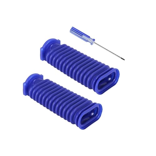 rjpbk Staubsaugerschlauch, passend for Dyson, V6 V7 V8 V10 V11, Blauer Rollen-Saugschlauch, Ersatzteil, Haushaltsreinigungszubehör Staubabsaugschlauch(3pcs) von rjpbk