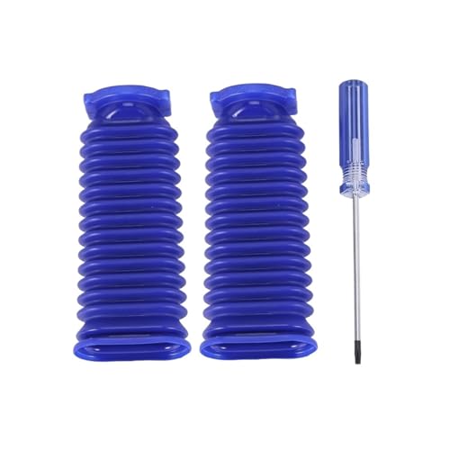 rjpbk Staubsaugerschlauch, passend for Dyson, V7 V8 V10 V11, Trommelabsaugung, Blaue Armaturen, Ersatzteile mit Schraubendreher Staubabsaugschlauch von rjpbk