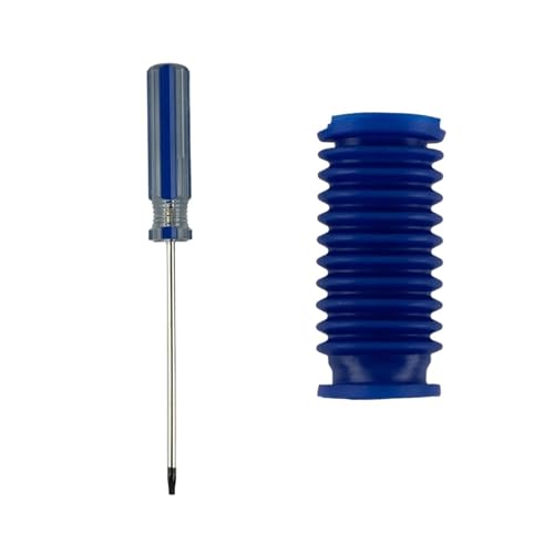 rjpbk Staubsaugerschlauch, passend for Dyson, V8 Slim Digital V12 Blue Roller Saugschlauch Zubehör Staubabsaugschlauch von rjpbk