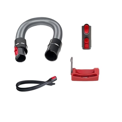 rjpbk Staubsaugerschlauch, passend for Dyson, V8 V10 V7 V11 V12 V15, Anschluss und Verlängerung Staubabsaugschlauch(Set) von rjpbk