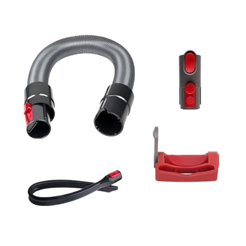 rjpbk Staubsaugerschlauch, passend for Dyson, V8 V10 V7 V11 V12 V15, Werkzeugadapter-Kit, Teileanschluss und Verlängerung Staubabsaugschlauch von rjpbk