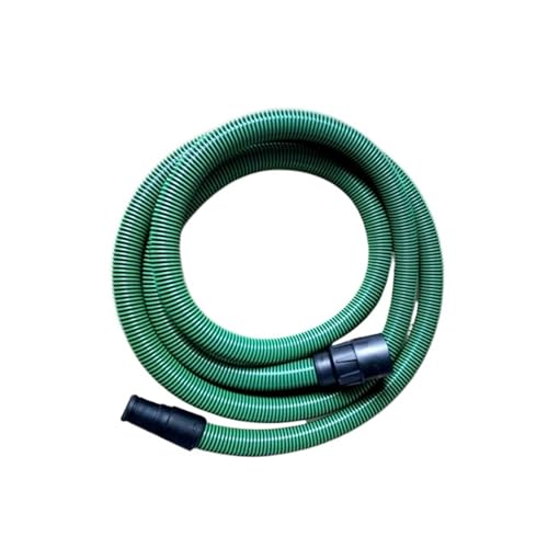 rjpbk Staubsaugerschlauch, passend for Festool Elektrischer Staubsammeleimer, Staubabsorptionsrohr Staubabsaugschlauch(Green 5M) von rjpbk