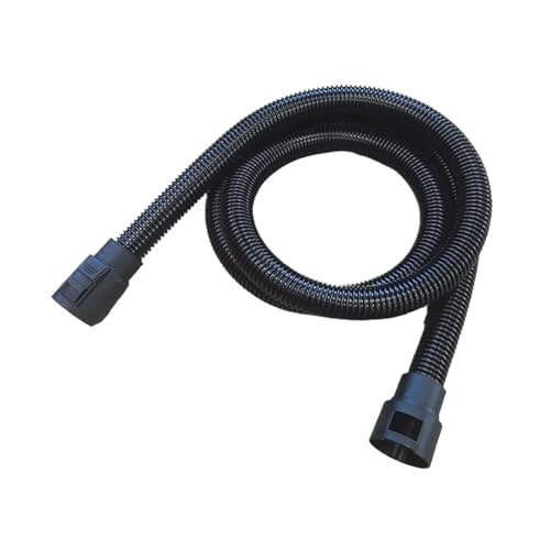 rjpbk Staubsaugerschlauch, passend for Karcher WD2 WD3 WD4 WD6 Saugschlauchverlängerung, geeignet for Nass- und Trockenverlängerung, kompatibel Staubabsaugschlauch(Black 3.5M) von rjpbk