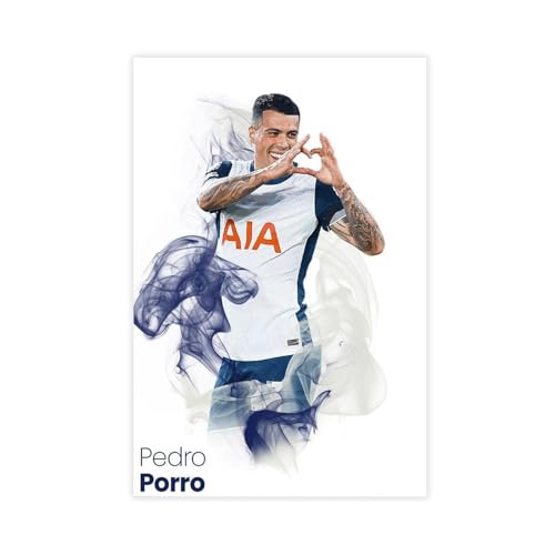 rlfnde Pedro Porro Poster auf Leinwand, Schlafzimmer, Dekoration, Landschaft, Büro, Raumdekoration, Geschenk, 60 x 90 cm von rlfnde