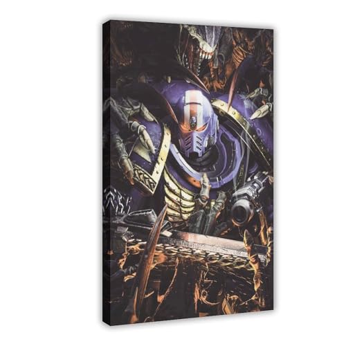 rlfnde Warhammer-Poster auf Leinwand, Schlafzimmer, Dekoration, Landschaft, Büro, Raumdekoration, Geschenk, 20 x 30 cm von rlfnde