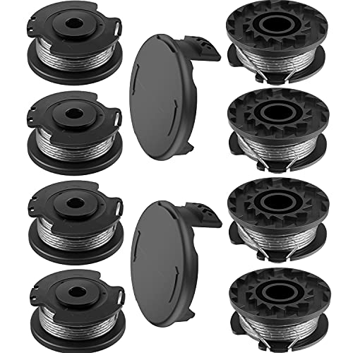 10 Stücke F016800385 Ersatz Autofeed Spule Linie String Trimmer F016800569 Rasenmäher Fadenspule für Bosch EasyGrassCut, 4m x 1,6mm Spulen Linie Leitung Kompatibel mit Art 23SL Art 26SL (8 + 2pcs) von rngcpto