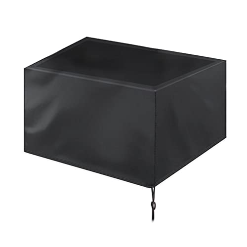 Abdeckung für Gartenmöbel 90x90x40cm, Multi-Größe Abdeckhaube für Gartenmöbel und für Rechteckige Sitzgarnituren Regenschutz und Staubfest Anti-UV Schwerlast - Oxford Gewebe schwarz (90x90x40cm) von rngcpto