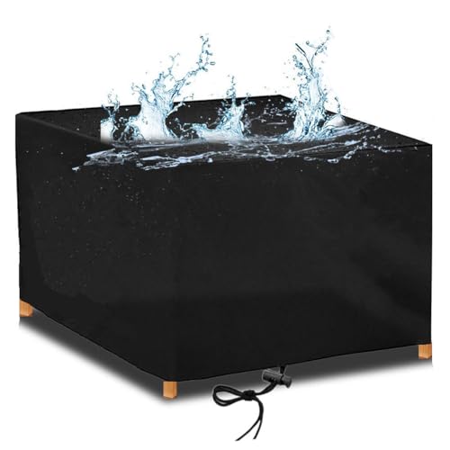 Gartenmöbel Abdeckung Wasserdicht 120x90x75cm -Multi Größe Schutzhülle Anti-UV Abdeckplane für Gartentische Terrassenmöbe Winterfest Outdoor Gartenmöbel Abdeckhaube - Rechteckig Gartenmöbel Abdeckung Wasserdicht 120x90x75cm -Multi Größe Schutzhülle Anti-UV Abdeckplane für Gartentische Terrassenmöbe Winterfest Outdoor Gartenmöbel Abdeckhaube - Rechteckig von rngcpto