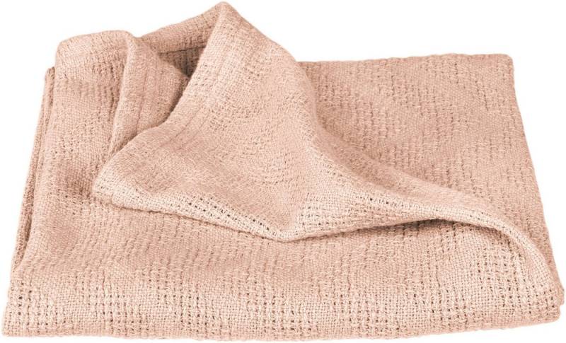 Babydecke Frosty Almond, Strickoptik, roba® von roba®