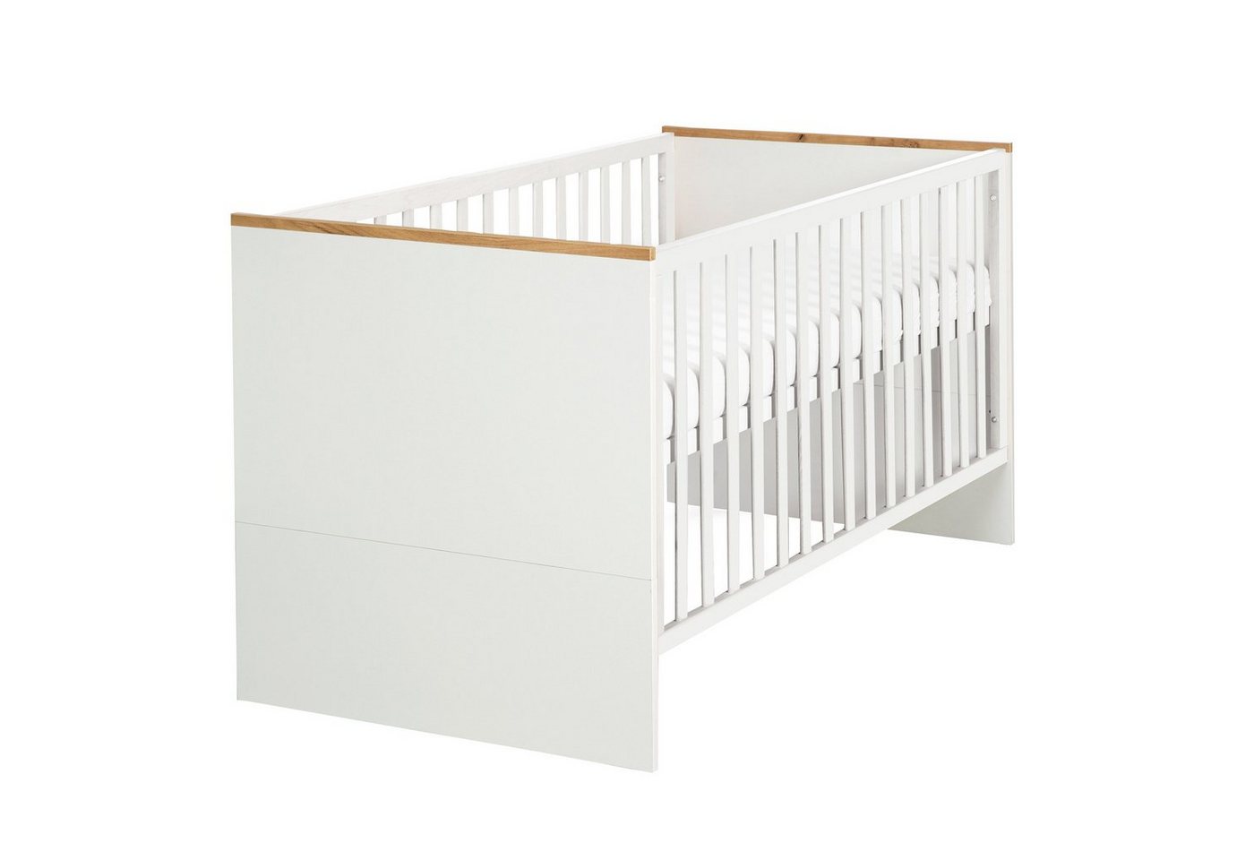 roba® Babybett Finn, Gitterbett höhenverstellbar - Umbaubar - 3 Schlupfsprossen von roba®