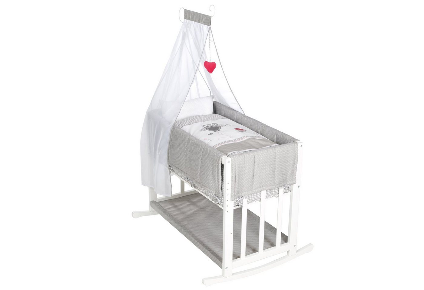 roba® Babybett Stubenbett, Babybett, Wiege & Kinderbank von roba®