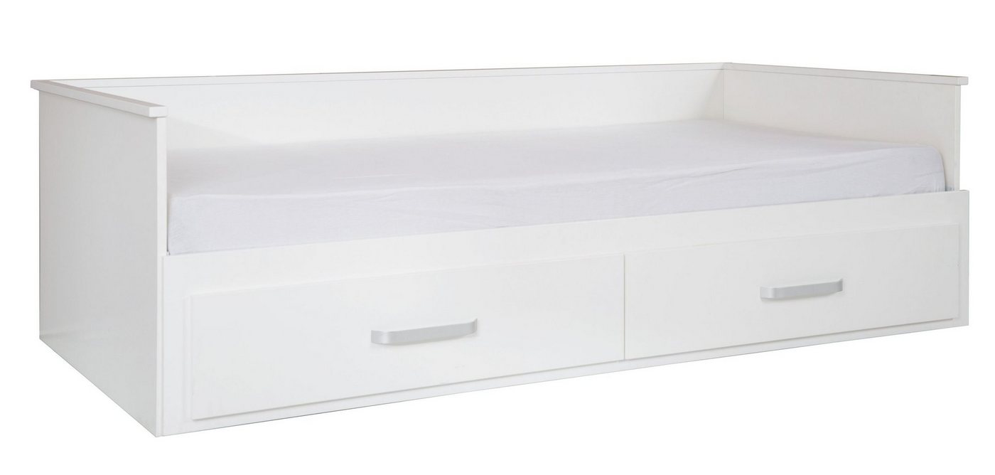 roba® Kinderbett Bett roba MORITZ (LBH 208x97.50x62 cm) LBH 208x97.50x62 cm weiß von roba®